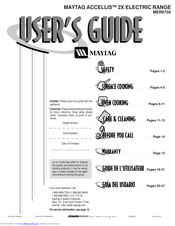 Maytag ACCELLIS 2X MER6750 User Manual