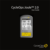 CycleOps Joule 2.0 User Manual