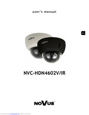 Novus NVC-HDN4602V/IR User Manual