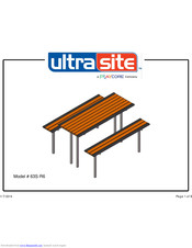 Ultra site 63S-R6 Assembly Instruction Manual