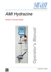 Swan Analytical Instruments AMI Hydrazine Operator's Manual