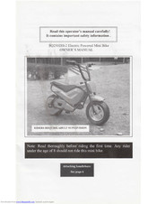 chinavasion SQ250DH-2 Owner's Manual