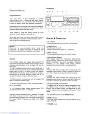Yaesu VX-4000 Series Operating Manual