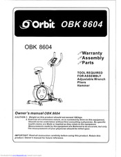 Orbit OBK 8604 Owner's Manual