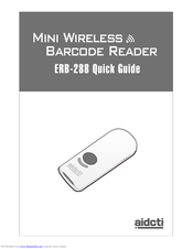 aidcti ERB-288 Quick Manual