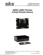 SKS–Kinkel Elektronik 820C Pinhole Installation Instructions Manual