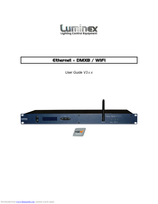 Luminex Ethernet - DMX8 / WiFi User Manual