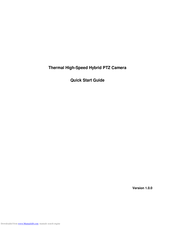 Dahua DH-TPC-PT8320A Quick Start Manual
