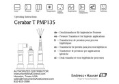 Endress+Hauser Cerabar T PMP131 Operating Instructions Manual