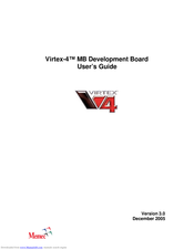 Memec Virtex-4 User Manual