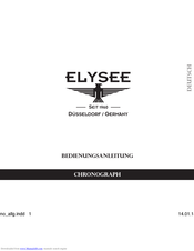Elysee OS2A Instruction Manual