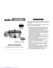Belle SC 55 Instruction Manual