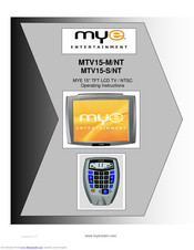 MYE MTV15-S/NT Operating Instructions Manual