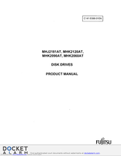 Fujitsu MHK2060AT - Mobile 6 GB Hard Drive Product Manual