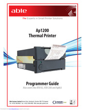 ABLE AP1200 Programmer's Manual