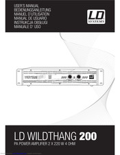 LD WILDTHANG 200 User Manual