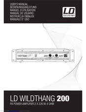 Ld WILDTHANG 200 User Manual