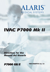 Alaris IVAC P7000 Mk II Directions For Use Manual
