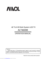 Avol ALT4620M Operation Manual