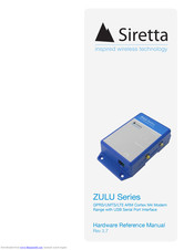 SIRETTA ZULU Series Hardware Reference Manual