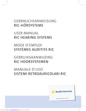 Audio Service RIC MOOD User Manual