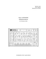 Heckmann Audio Repro-1 100B Operation Manual