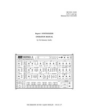 Heckmann Audio Repro-1 100B Operation Manual