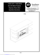 Southern Enterprises FA9031A0TX Assembly Instructions Manual