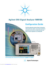 Agilent Technologies N9010A Configuration Manual