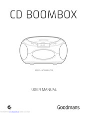 Goodmans GPS05PNK User Manual
