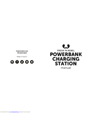 Fresh 'N Rebel POWERBANK CHARGING STATION Manual