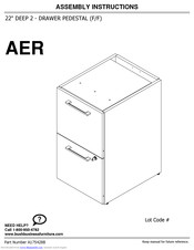 Bush Business Furniture AER Assembly Instructions Manual