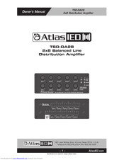 ATLAS IED TSD-DA28 Owner's Manual