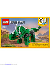 LEGO CREATOR 31058 Instructions Manual