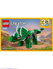 LEGO CREATOR 31058 Instructions Manual