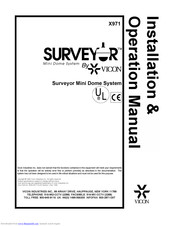 Vicon surveyor X971 Installation And Operation Manual