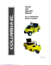 Columbia EX-21 EXPEDITER Owner's And Operator's Manual