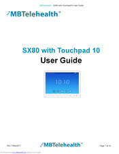 MBTelehealth SX80 with Touchpad 10 User Manual