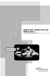 Fujitsu mobile 800 agp Operating Manual