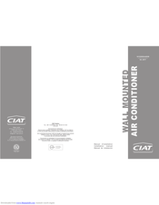 CIAT 38HV12 Installation Manual