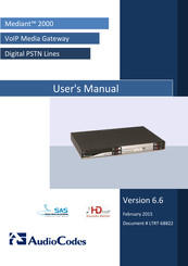 AudioCodes Mediant 2000 User Manual