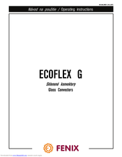 Fenix ECOFLEX G Operating Instructions Manual