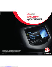 HOLDEN MYLINK Quick Start Manual