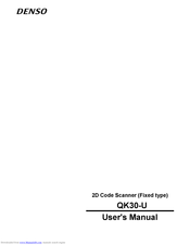 Denso QK30-U User Manual