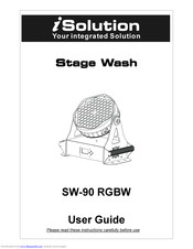 ISOLUTION SW-90 RGBW User Manual