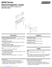 Schlage M490 Manuals | ManualsLib Schlage Lock Cylinders ManualsLib