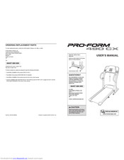 Pro-Form 490 CX User Manual