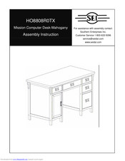 SEI HO8808R0TX Assembly Instruction