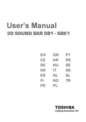 Toshiba SBK1 User Manual
