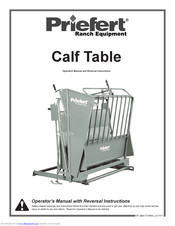 Priefert Calf Table Operation Manual